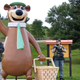 Illustration for article titled Heavily Armed Fans Guard Statue Of Yogi Bear In Case It Turns Out He Supported Confederacy